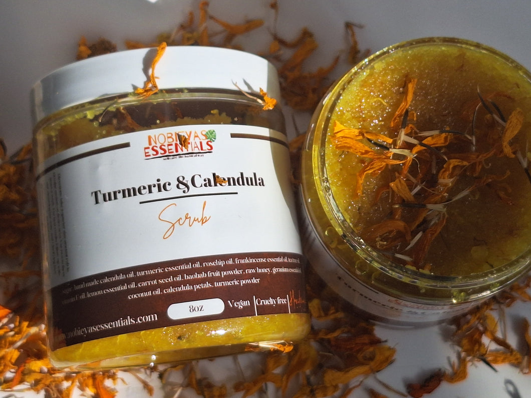 Calendula Face and Body Scrub